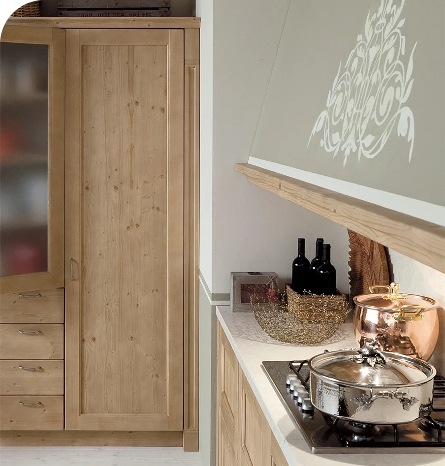 Arredamento country in cucina
