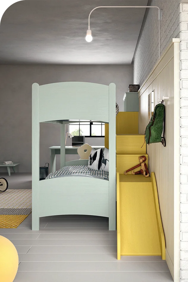 letto-a-castello-colorato