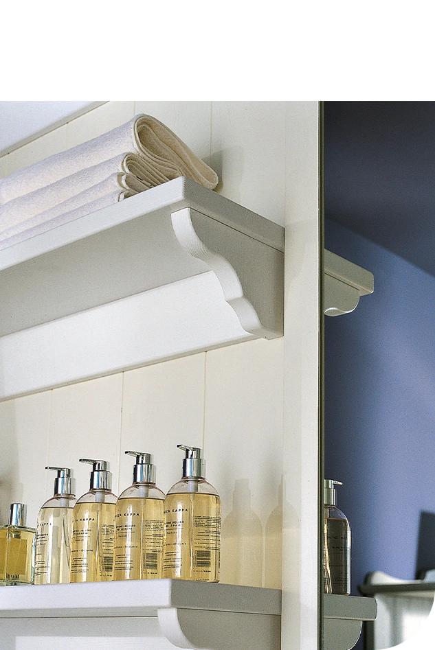 Mensole bagno in legno