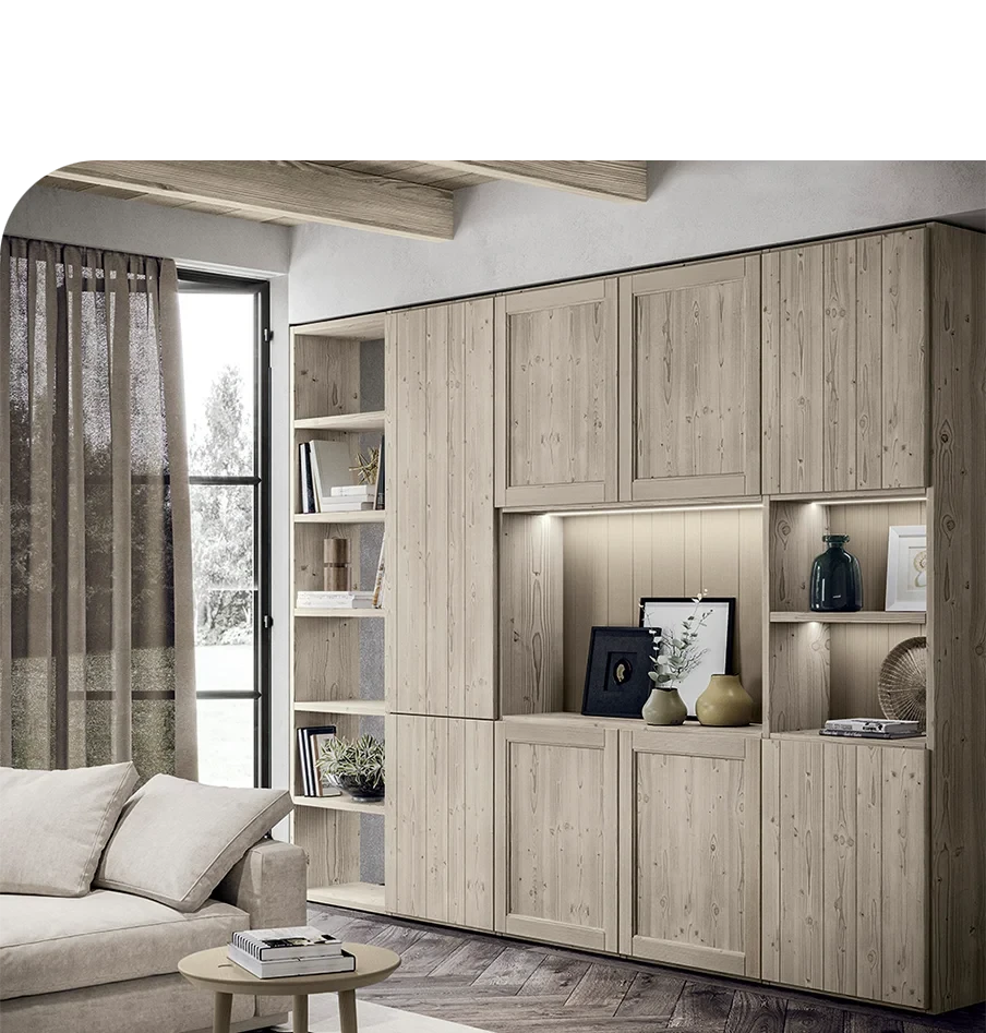 Mobile soggiorno in legno