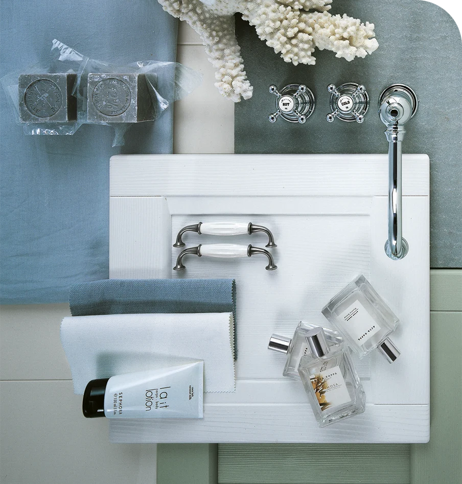 Moodboard arredo bagno