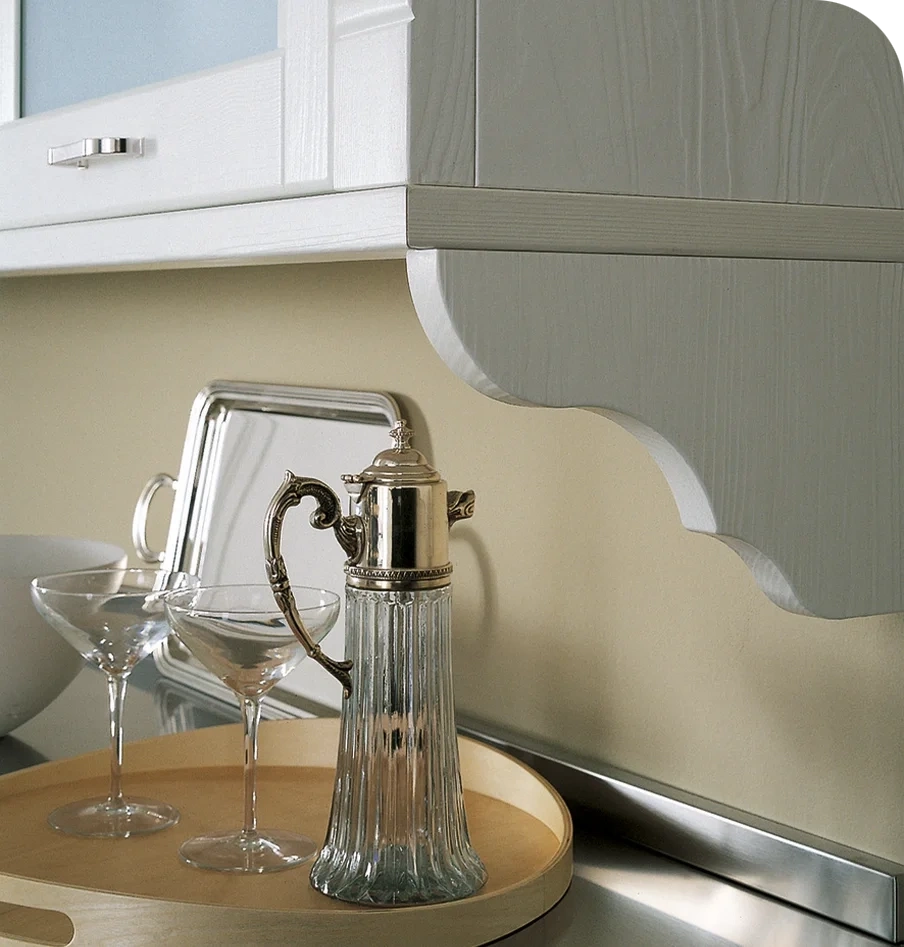 Pensile rustico cucina