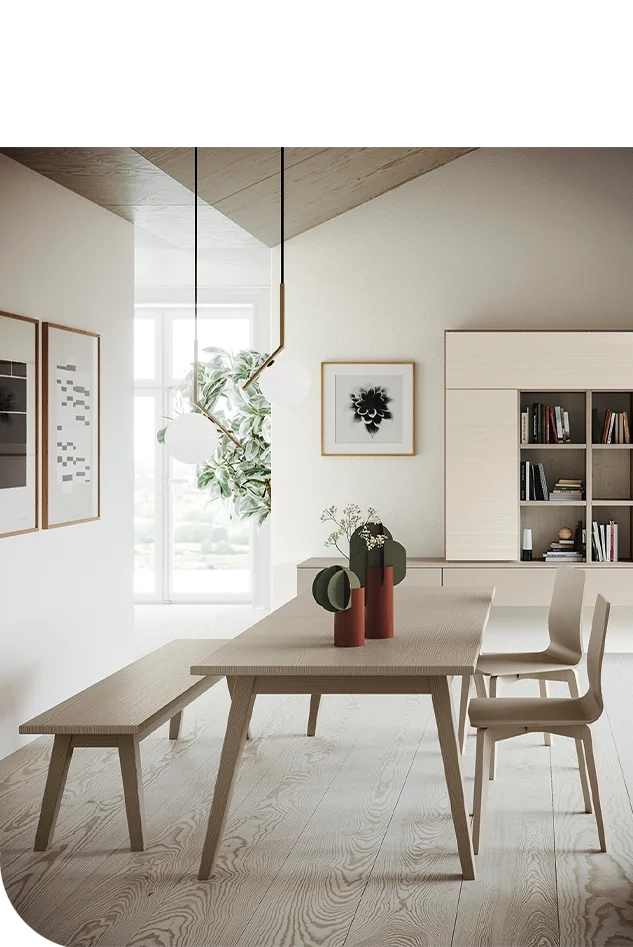 Soggiorno con sala da pranzo